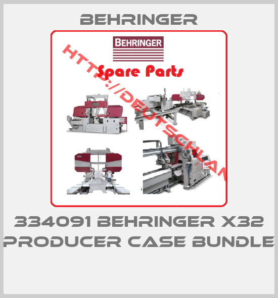 Behringer-334091 Behringer X32 Producer Case Bundle 