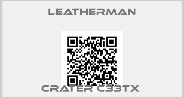 Leatherman-CRATER C33TX 