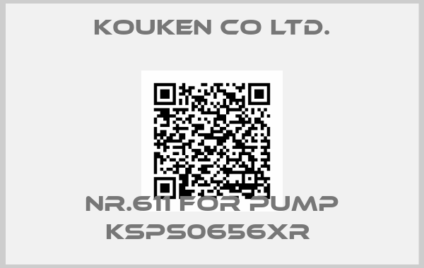 Kouken Co ltd.-Nr.611 for pump KSPS0656XR 