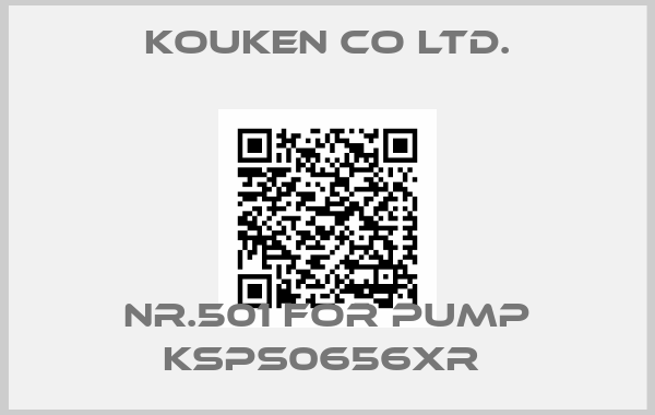 Kouken Co ltd.-Nr.501 for pump KSPS0656XR 