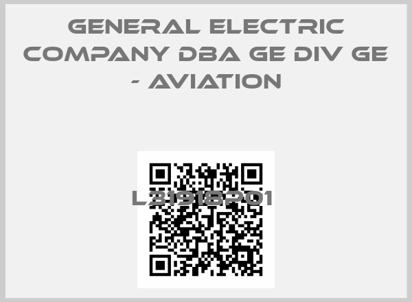 GENERAL ELECTRIC COMPANY DBA GE DIV GE - AVIATION-L31918P01 