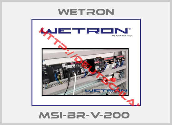 Wetron-MSI-BR-V-200 