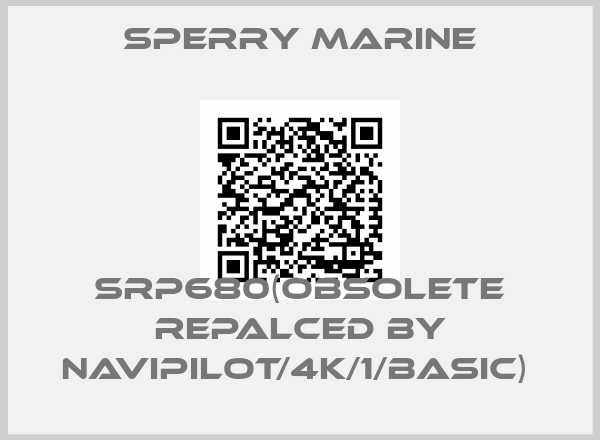 Sperry marine-SRP680(Obsolete repalced by NAVIPILOT/4K/1/BASIC) 