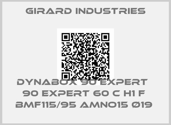 Girard Industries-Dynabox 90 Expert   90 Expert 60 C H1 F  BMF115/95 AMNo15 Ø19 
