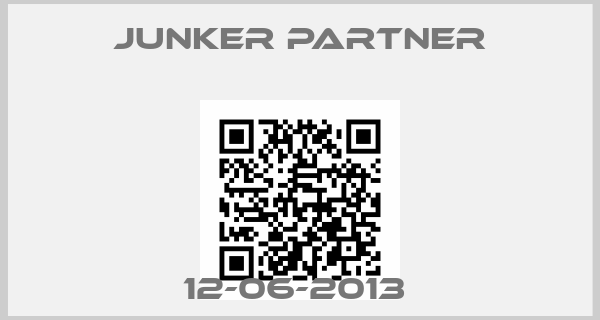 Junker Partner-12-06-2013 