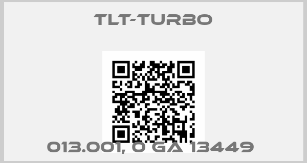 TLT-Turbo-013.001, 0 GA 13449 
