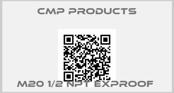 CMP Products-m20 1/2 NPT exproof 