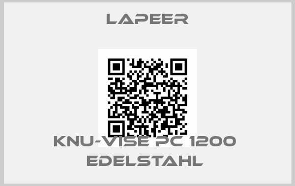 Lapeer-KNU-VISE PC 1200  Edelstahl 