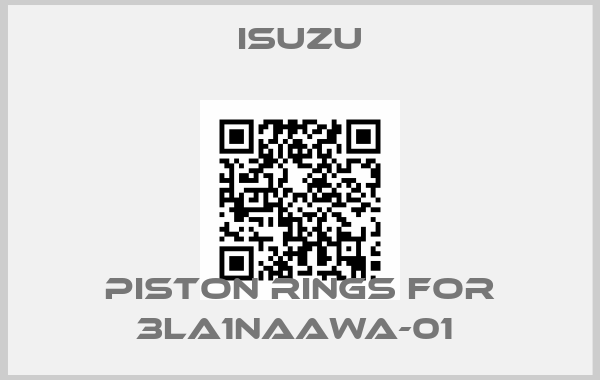 Isuzu-Piston rings for 3LA1NAAWA-01 