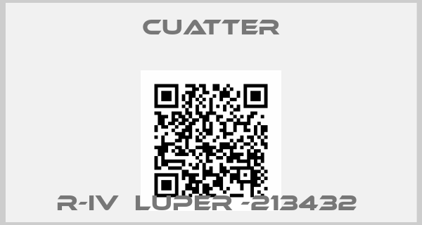 Cuatter-R-IV  LUPER -213432 