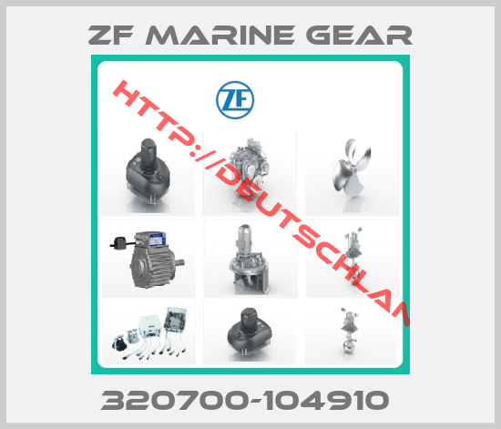 ZF MARINE GEAR-320700-104910 