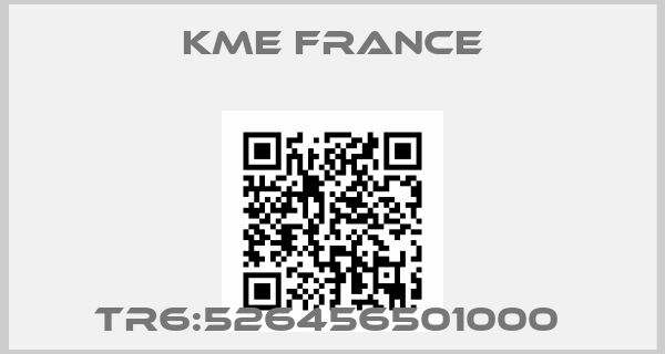 KME FRANCE-TR6:526456501000 