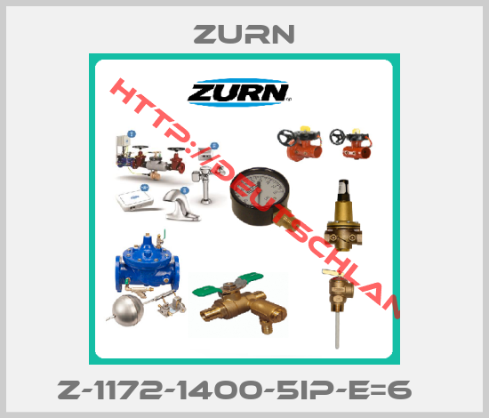 Zurn-z-1172-1400-5IP-E=6  