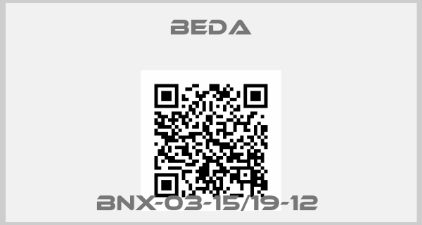 BEDA-BNX-03-15/19-12 