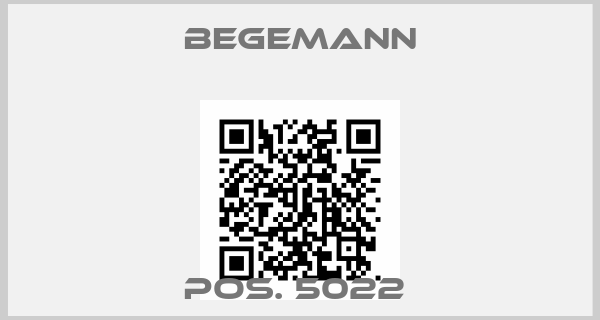 BEGEMANN-POS. 5022 