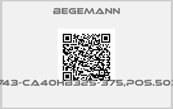 BEGEMANN-A743-CA40HB325-375,POS.5032 
