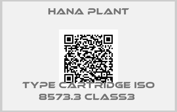 HANA PLANT-Type Cartridge ISO 8573.3 Class3 