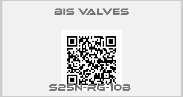 BiS Valves- S25N-RG-10B 