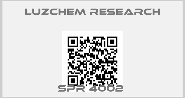 Luzchem Research-SPR 4002 