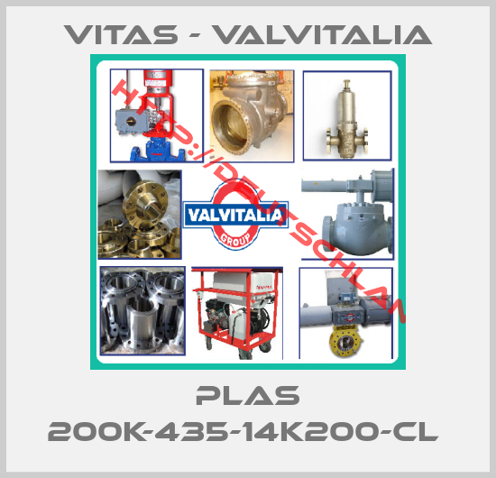 Vitas - Valvitalia-PLAS 200K-435-14K200-CL 
