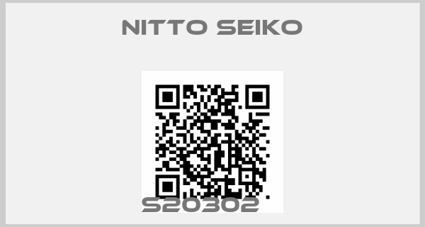 Nitto Seiko- S20302   