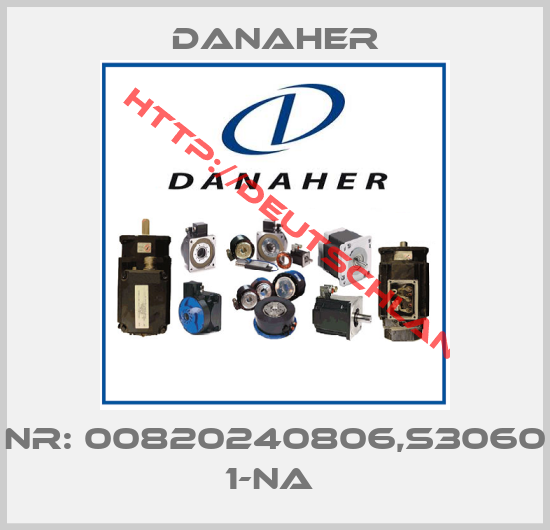 Danaher-Nr: 00820240806,S3060 1-NA 