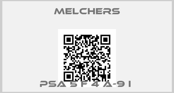 MELCHERS-PSA 5 F 4 A-9 I 