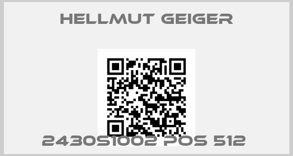 Hellmut Geiger-2430S1002 POS 512 