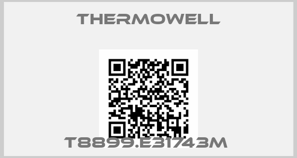 Thermowell-T8899.E31743M 