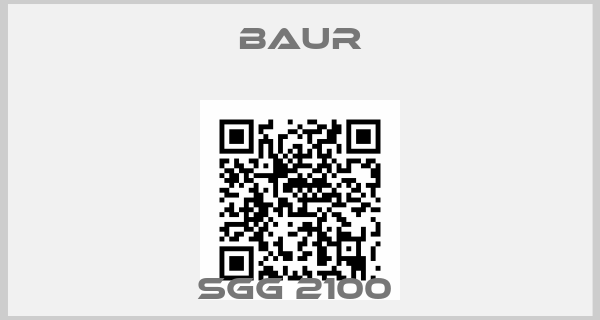 Baur-SGG 2100 