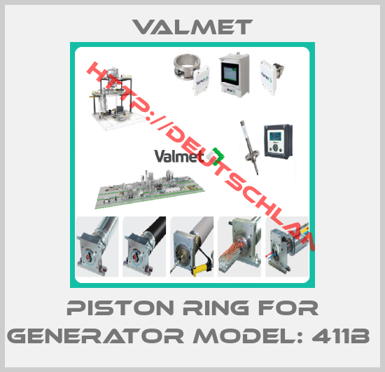 Valmet-Piston Ring for Generator Model: 411B 