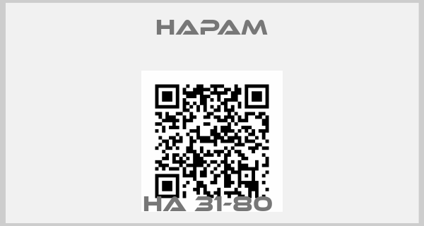 Hapam-HA 31-80 