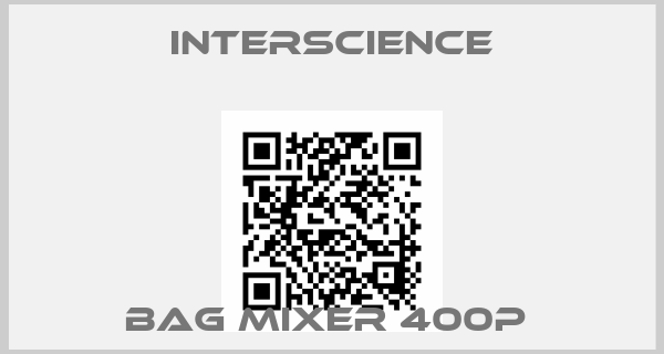 Interscience-Bag Mixer 400P 