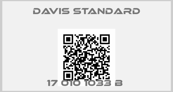 Davis Standard-17 010 1033 B 