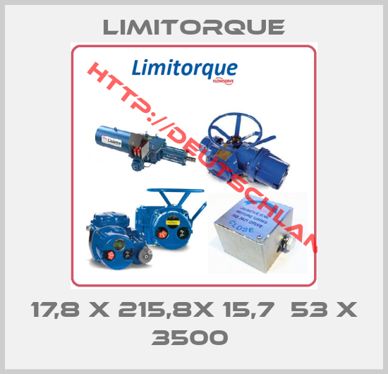 Limitorque-17,8 X 215,8X 15,7  53 X 3500 