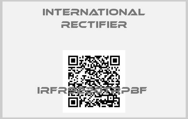 International Rectifier-IRFR9220TRPBF 