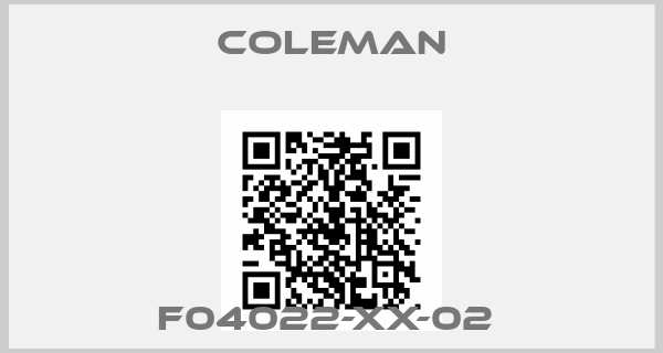 Coleman-F04022-XX-02 