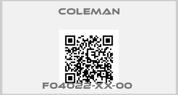 Coleman-F04022-XX-00 