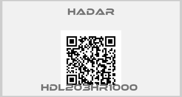 HADAR-HDL203HR1000 