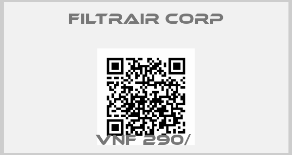 Filtrair Corp-VNF 290/ 