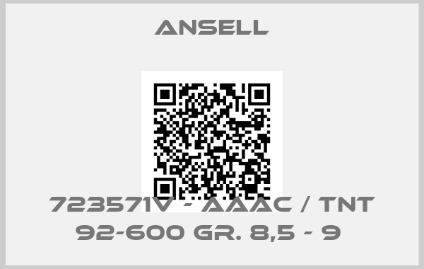 Ansell-723571v - AAAC / TNT 92-600 Gr. 8,5 - 9 