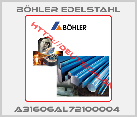 Böhler Edelstahl-A31606AL72100004 