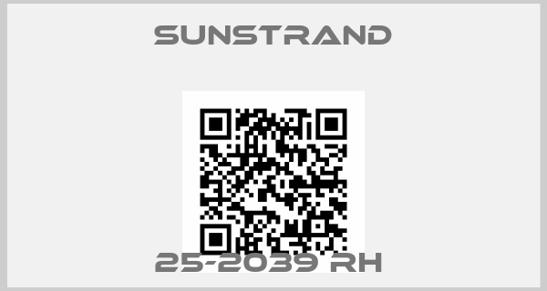 SUNSTRAND-25-2039 RH 