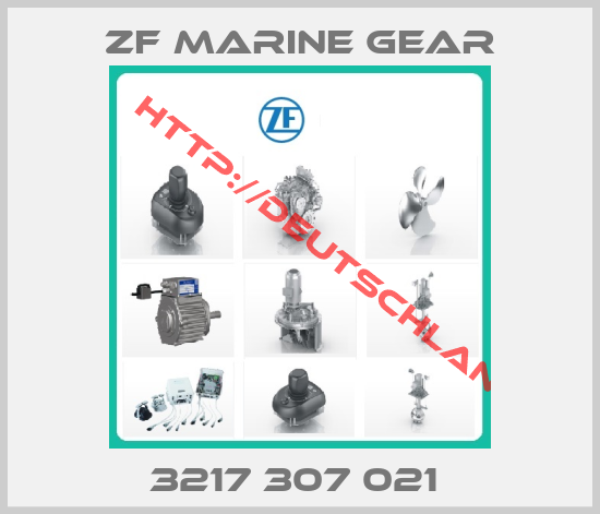 ZF MARINE GEAR-3217 307 021 