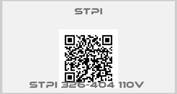 STPI-STPI 326-404 110V 