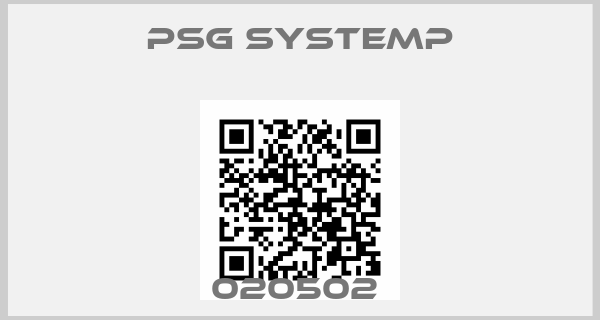 PSG SYSTEMP-020502 