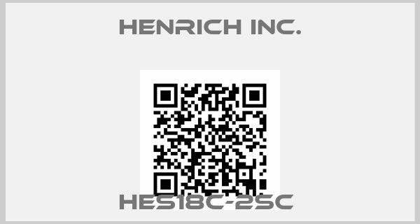 Henrich Inc.-HES18C-2SC 