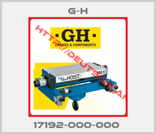 G-H-17192-000-000 