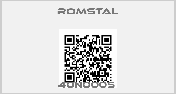 ROMSTAL-40N0005 