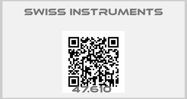 Swiss Instruments-47.610 